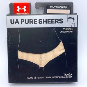 Under Armour Pure Sheers Thong Underwear